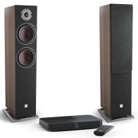 Dali Oberon 7 C Dark Walnut + Sound Hub Compact