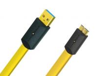 Wire World (C3AM3.0M-8) Chroma 8 USB 3.0 A-Micro B Flat Cable 3.0m